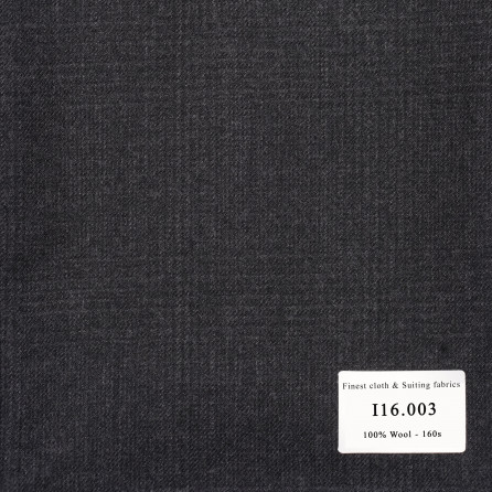 I16.003 Kevinlli V9 - Vải Suit 100% Wool - Xám nanh sói